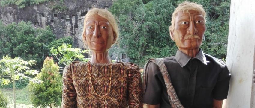 Holzfiguren von Tana Toraja